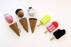 Helados De Tela Www Tiendaludus Com Juguetes De Fieltro Juguetes De Tela Juguetes