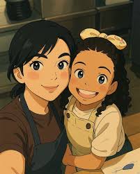 Soy la mama mas afortunada y agradecida de este mundo , tengo la mejor hija  un premio extraordinario que me dio papa Dios y demás a la mejor mama de la  bolita