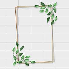 Download brick background png and use any clip art,coloring,png graphics in your website, document or presentation. Golden Rectangle Frames With Green Leaves Isolated On White Brick Background Rectangle Border Greeting Png And Vector With Transparent Background For Free Do Brick Background White Brick Background White Brick
