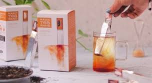 Tea infuser for light tea enjoyment. Unique And Flavoursome Tea Wands Teamoods