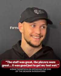 Aidan Thompson speaks