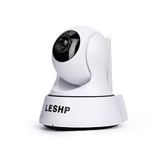Leshp Wifi Camera With Night Vision 720p Hd Pan Tilt Zoom Surveillance Ip Camera Wifi For Home Security Gadget World Home Security Systems Home Security