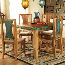 Rustic Western Dining Room Chairs Western Home Decor Rustic Dining Room Western Furniture