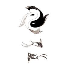 Pin Von Ece Karakas Auf Dovme Yin Yang Tattoos Fake Tattoo Koi Tattoo Design