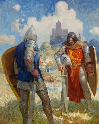 And i mean to say not young children. The Boy S King Arthur By N C Wyeth 1882 1945 Original Oil On Canvas