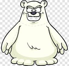 Give the card to flare to make him light up. Polar Bear Club Penguin Elite Penguin Force Black And White Transparent Png