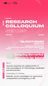2nd SCM Research Colloquium 2023/24 | School of Creative Media