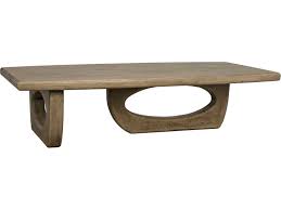 Noir Furniture Bleached Walnut 72 Wide Rectangular Coffee Table Noigtab1019bw