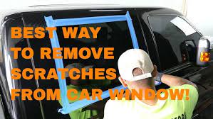 Get Rid Of Scratch Lines In Your Window