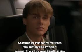 Heartbreak after a tough conversation