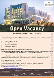 What attractions are near pasar modern bsd? Hotel Santika Bsd City Serpong Loker Lowongan Kerja Hotel