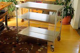 Get the best deals on ikea stainless steel kitchen tools and gadgets. Ikea Flytta Stainless Steel Cart Rainydaymagazine