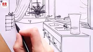 Well you're in luck, because here they come. How To Draw A Beautiful Bathroom 8 M2 Sketch Design Ideas Youtube