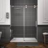 The shower base is made of abs plastics. 1