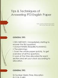 Spm english paper 2 pulau pinang 2020 miz malinz. Tips Techniques Of Answering Pt3 English Paper Verb Around The World In Eighty Days
