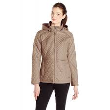 Weathertamer Women S Lightweight Quilted Jacket Sand Castle Ce11se5nhzz