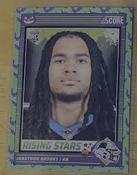 2024 Panini Score-A-Treat Rising Stars Green Bats #30 Jonathan Brooks (RC) 