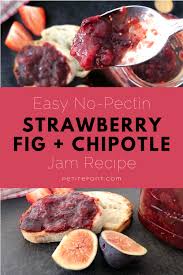 Skim off foam with a metal spoon. Strawberry Fig Chipotle Jam Petite Font