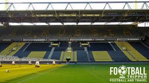In real life stadiums are often named after either a person, a city or after whichever company bought. Signal Iduna Park Borussia Dortmund Football Tripper