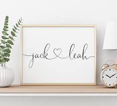 Discover a world of unique and personalised gifts. Couple Names Printable Art Personalised Couple Name Art Custom Print Personalised Engagement Gift Couple Name Print Digital Download Personalized Engagement Gifts Personalized Wall Art Name Wall Art