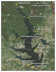We were in site 35 which has a great view of the lake. Public Ramps San Jacinto River Authority