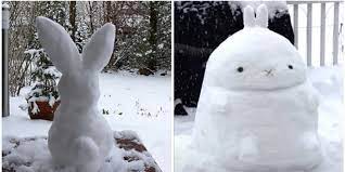 Снежная скульптура своими руками