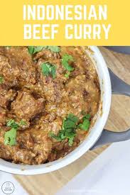 Maybe you would like to learn more about one of these? Indonesian Beef Curry Delicious Tender Beef Slow Cooked In Coconut Milk Beef Rendang Recipe Curry Recipes Beef Rendang Slow Cooker