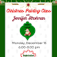 ADULTS-Christmas Painting Class — Osgood Public event image