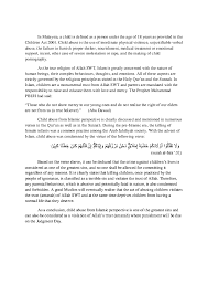 Laws of malaysia act 611. Doc Child Abuse In Islamic Perspective Amir Akmal Academia Edu