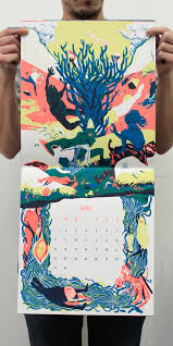 Jk Watercolor Tattoo Graphic Illustration Calendar Design Graphic Design Illustration