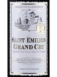 As with other grand cru appellations, the intention behind this is to. 2018 Union De Producteurs De Saint Emilion Saint Emilion Grand Cru Vivino