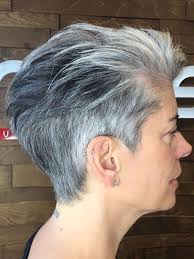 Your first gray hair is a rite of passage, a reminder that you're getting older, wiser, and that you are blessed to be a. Pin By Kim Twilt On Grey Grace Short Hair Styles Gray Hair Growing Out Grey Hair Inspiration