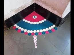 Corner Rangoli Designs Pooja Room And Rangoli Designs Corner Rangoli Simple Rangoli Border Designs Flower Rangoli Collection of rangoli designs for everyday use in the front yard.