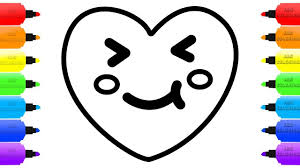 Classic heart, tapered heart, and rounded heart. How To Draw Heart And Star Heart And Star Coloring Pages For Kids Star Coloring Pages Coloring Pages For Kids Coloring Pages