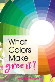 You just need to make sure you choose a matte or matte enamel finish so that the wall looks flat and smooth. What Colors Make Green Artsy Fartsy Life