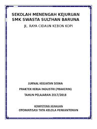 Check spelling or type a new query. Jurnal Pkl