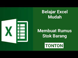 Check spelling or type a new query. Cara Membuat Tabel Stok Barang Dengan Excel Youtube