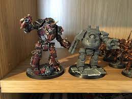 Is there a reason that there is no specific iron hands contemptor dreadnought on the forgeworld website, and if so will they ever release one? Wh30k Horus Heresy Mhara Gal Tainted Dreadnought Heretic 30k