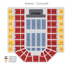 verizon arena seat online charts collection