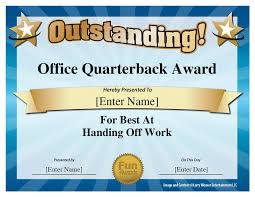 Top 10 List Funny Office Awards Funny Certificates Funny Awards Certificates
