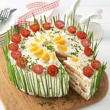 Frischkase Lachs Torte Rezept Ideen Furs Essen Lachstorte Rezepte