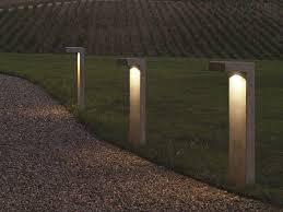 Led Bollard Light Pastorale I Cementi Collection By Lucifero S Modern Garden Lighting Led Outdoor Lighting Bollard Lighting