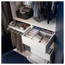Komplement Box Light Gray 9 7 8x10 3 8x4 3 4 Ikea Bedroom Closet Design Ikea Komplement Closet Design