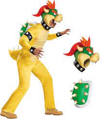 Amazon.co.jp: [Disguise] Super Mario: Bowser Deluxe Adult Costume Plus  スーパーマリオ：クッパデラックス大人用コスチュームプラスハロウィンサイズ：XXL (50-52) : ホビー