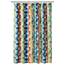 Circo Blocks Multicolor Shower Curtain Kids Shower Curtain Curtains Shower Curtain