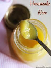 Homemade Ghee Recipe How To Make Ghee From Butter Sharmis Passions Recipe Homemade Ghee Recipe Ghee Recipe Making Ghee