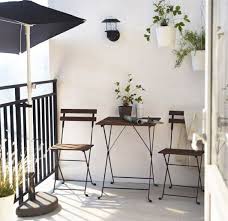 Amenagement Balcon Terrasse Petit Espace Meubles Ikea Balcony Furniture Balcony Decor Patio Chairs
