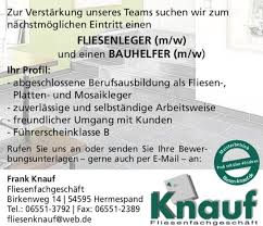 Hohe verarbeitungssicherheit durch optimierte wasserrückhaltung des mörtels. Knauf Fliesenfachgeschaft Home Facebook