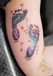 Temporary tattoos aren't just for kids! Watercolor Tattoo Portfolio Of April Lauren Colorado Springs Co