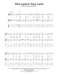 Most of this potential income is passive meaning your this is your opportunity to become involved with the future, be part of the future and reap rewards for your early involvement! This Land Is Your Land Sheet Music Woody Guthrie Solo Guitar